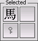 non-activated key Gray key